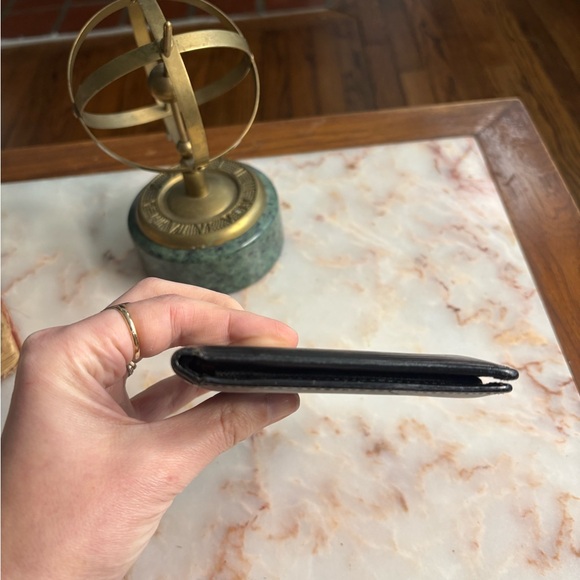 Louis Vuitton Black Leather Epi Macro Bifold Wallet - Picture 7 of 11